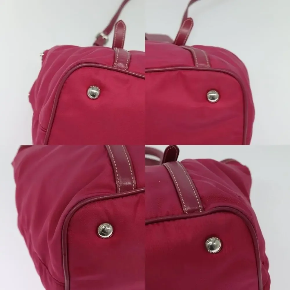 Prada Nylon Tote Bag Pink